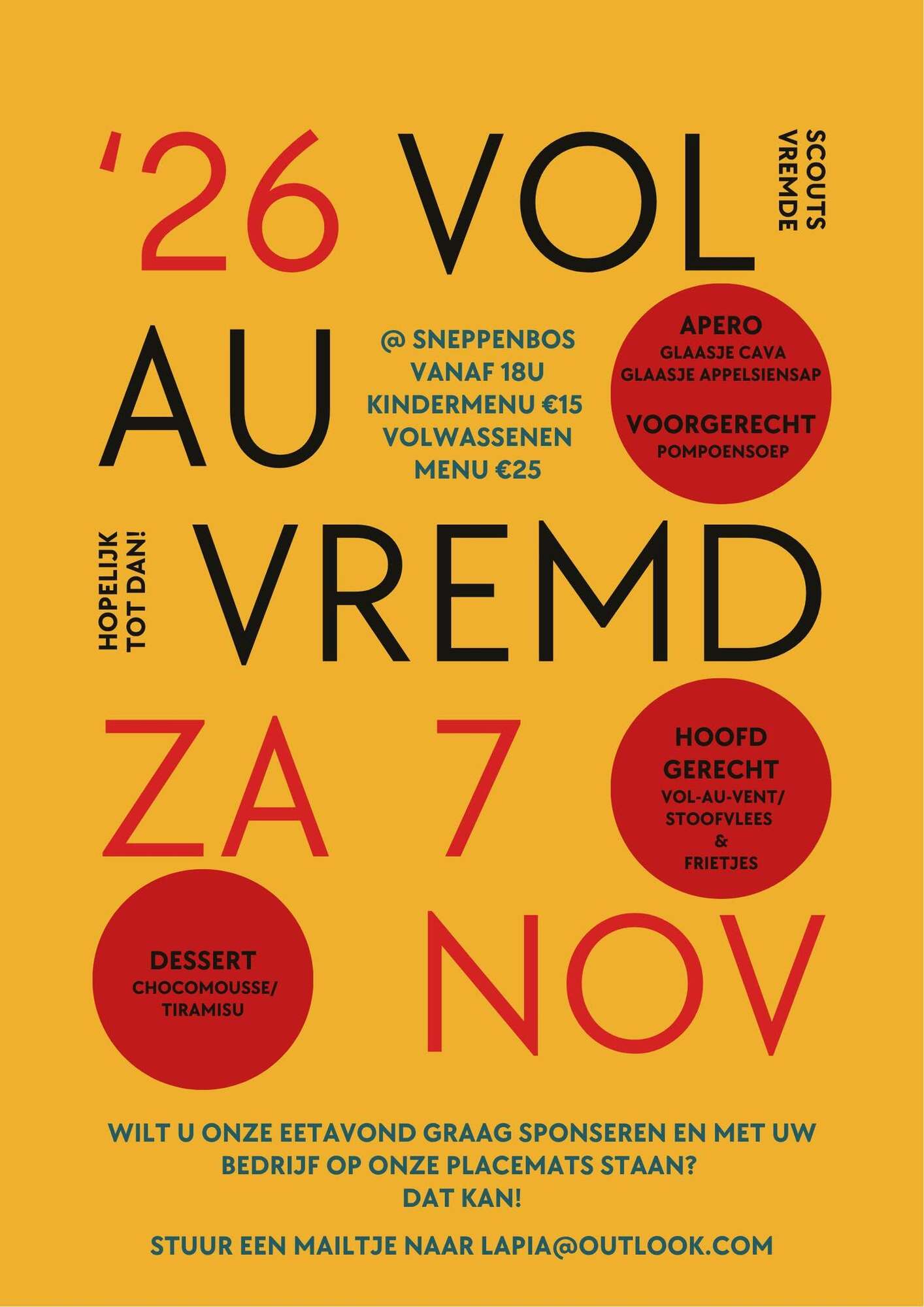 Affiche evenement